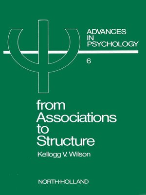 cover image of From Associations to Structure